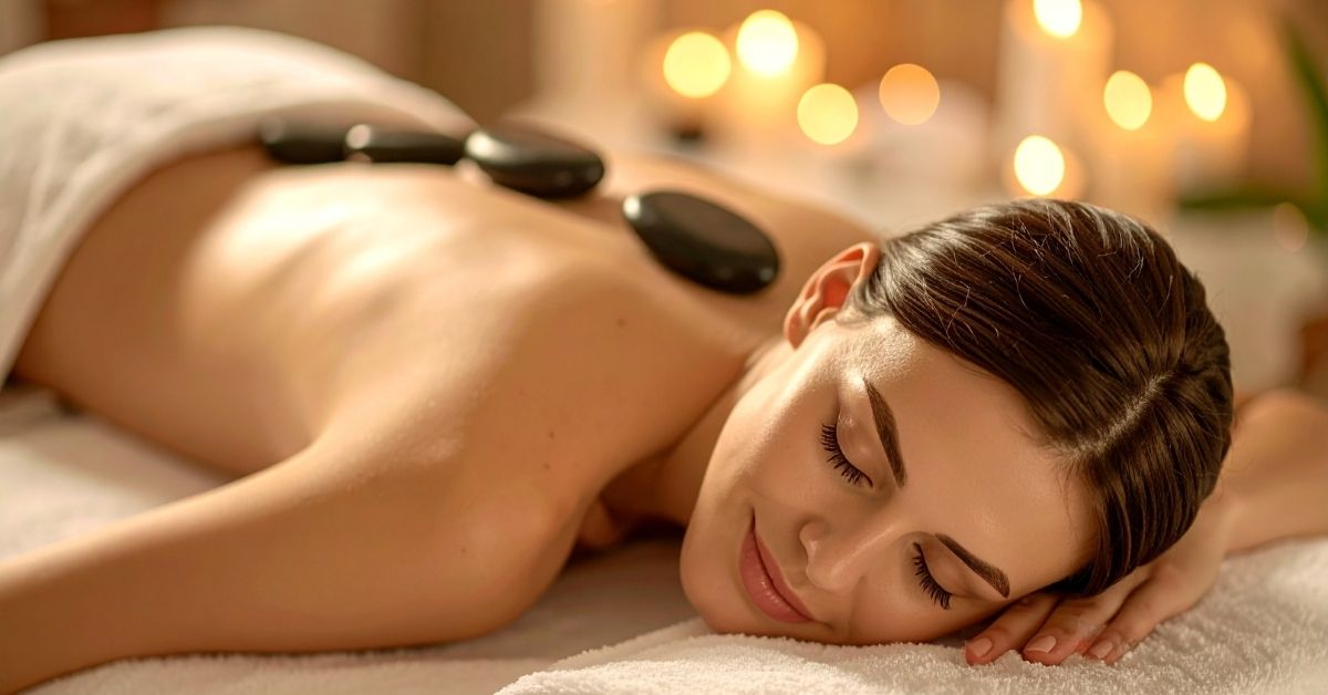Lợi ích massage đá nóng giúp cơ thể giảm mỏi và tinh thần thư giãn hơn