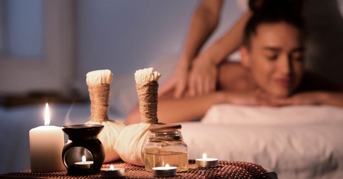 Thần thái thư thái của khách hàng sau liệu trình Asian Blend Massage