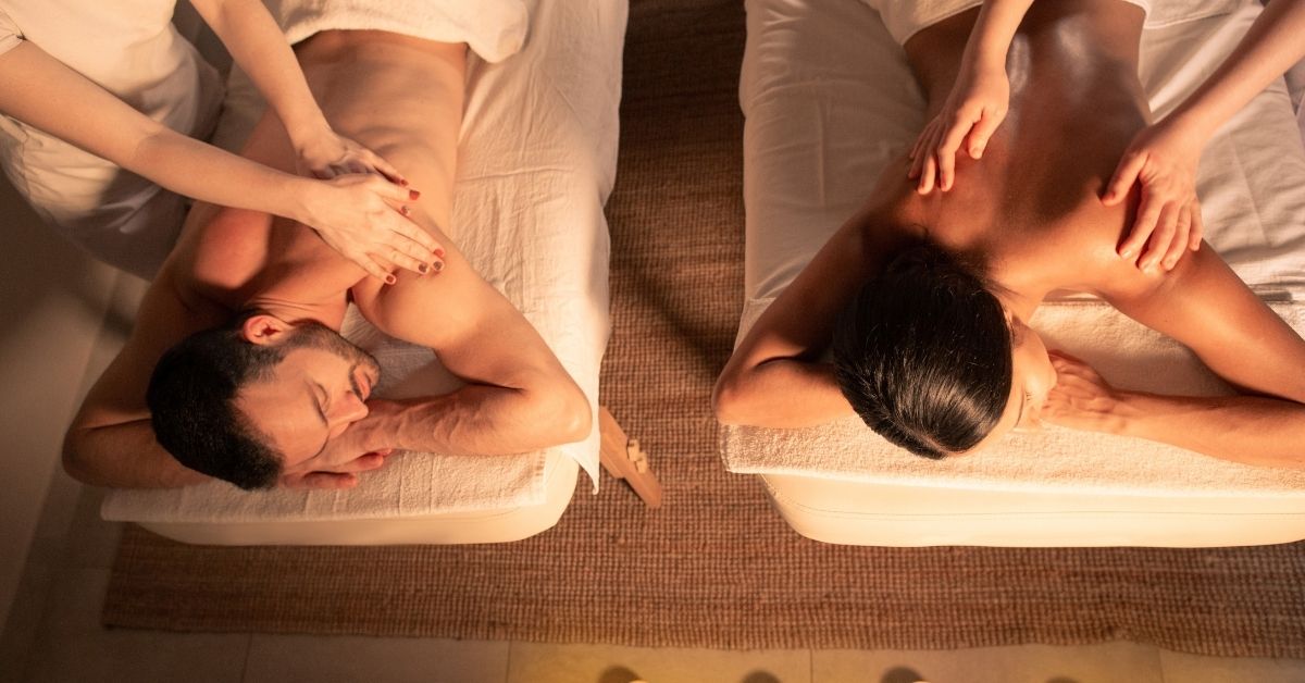 Phòng riêng lãng mạn dành cho gói Spa Cho Cặp Đôi tại Jang Mi